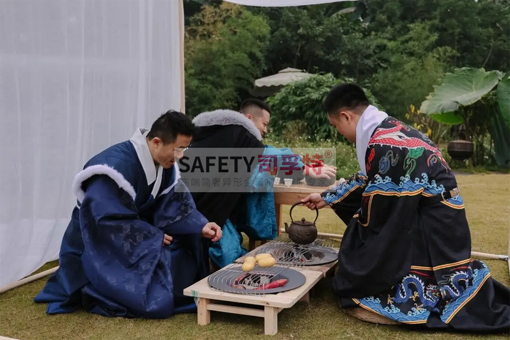 “圍爐煮茶”與非遺相互引流，潮流與文化傳承并不沖突[精致鋼圍爐，炭火爐](圖2)
